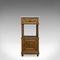 French Oak and Marble Night Stand, 1930s, Image 5