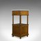 French Oak and Marble Night Stand, 1930s, Image 2
