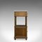 French Oak and Marble Night Stand, 1930s 9