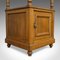 French Oak and Marble Night Stand, 1930s 6