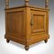 French Oak and Marble Night Stand, 1930s, Image 6