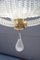 Round Murano Glass Ceiling Lamp from Barovier, 1950s, Image 11