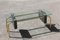 Vintage Rectangular Italian Marble and Glass Coffee Table 6