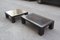 Italian Aluminum Coffee Tables, 1970s, Set of 2 6