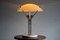 Lampada da tavolo vintage in ottone e metallo cromato, Italia, Immagine 8