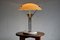 Lampada da tavolo vintage in ottone e metallo cromato, Italia, Immagine 3