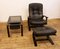 Lounge Chair, Ottoman & Table Set by Ingmar Relling for Westnofa, 1960s, Set of 3 10