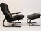 Lounge Chair, Ottoman & Table Set by Ingmar Relling for Westnofa, 1960s, Set of 3, Image 2