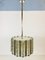 Mid-Century Brass & Ice Glass Pendant Lamp from Kaiser Idell / Kaiser Leuchten, 1960s 1