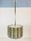 Mid-Century Brass & Ice Glass Pendant Lamp from Kaiser Idell / Kaiser Leuchten, 1960s, Image 1