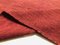 Tappeto Kilim in lana color rosso scuro intrecciata a mano e cotone, anni '70, Immagine 6