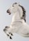 Vintage Austrian Porcelain Horse Figurine from Keramos, 1940s 4