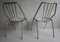 Italian Aluminum Garden Chairs from Industrie Conti Cornuda, 1940s, Set of 2 7