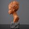 Escultura busto italiana vintage de Salvatore Melani, años 60, Imagen 3