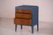 Vintage Blue Dresser, 1950s 4