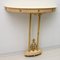 Italian Marble and Ottone Console Table, 1950s, Image 2