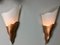 French Sconces from Maison Lucien Gau, 1970s, Set of 2 3