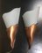 French Sconces from Maison Lucien Gau, 1970s, Set of 2 2