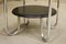 Vintage German Chromed Steel & Lacquered Wood Side Table from Mauser Werke Waldeck, 1930s, Image 6