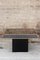 Mesa auxiliar Hollywood Regency de vidrio ahumado y latón pulido de Willy Rizzo, años 70, Imagen 2