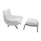 Mid-Century Lady Lounge Chair and Ottoman by Marco Zanuso for Arflex, Set of 2 2