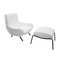 Mid-Century Lady Lounge Chair and Ottoman by Marco Zanuso for Arflex, Set of 2, Image 1