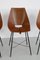 Vintage Bentwood Dining Chairs from Societa Compensato Curvato, 1960s, Set of 6 20