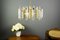 Brass & Glass Chandelier by Oscar Torlasco for Stilkronen, 1960s 30