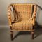 Vintage Rattan Childrens Chair, 1930s 1