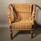 Vintage Rattan Childrens Chair, 1930s, Image 1