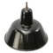 Black Enamel Pendant Lamp, 1950s, Image 2