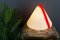Deckenlampe aus Muranoglas in Rot & Weiß von Renato Toso für Leucos, 1972 12