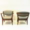 Norwegian Teak Lounge Chairs by Fredrik A. Kayser for Arnestad Bruk, 1950s, Set of 2 4
