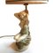 Lámpara de mesa escultural femenina de teca, años 50, Imagen 4