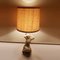 Chalkware Female Sculpture Table Lamp, 1950s 2