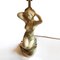 Chalkware Female Sculpture Table Lamp, 1950s 3