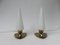 Vintage Italian Brass Table Lamps, 1950s, Set of 2 5