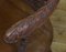 Butacas anglo-indias vintage de nogal tallado, años 20. Juego de 4, Imagen 9