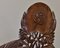 Poltrone vintage angloindiano in legno di noce intagliato, anni '20, set di 4, Immagine 13