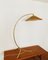 Vintage Brass Arc Floor Lamp by J. T. Kalmar for Kalmar, 1950s 3