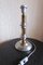 Vintage Tin & Golden Metal Table Lamp, 1970s 1