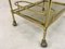 Vintage Italian Brass Drinks Trolley, 1970s 5