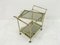 Vintage Italian Brass Drinks Trolley, 1970s 10