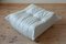 White Leather Togo Pouf by Michel Ducaroy for Ligne Roset, Image 1
