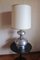 Vintage Aluminum and Stainless Steel Table Lamp, 1970s, Image 8