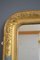 Espejo antiguo de madera dorada, Imagen 8