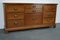 Vintage Dutch Oak Apothecary Cabinet 2