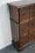 Small Vintage Dutch Oak Apothecary Cabinet 7