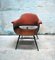 Italian Wood, Iron, & Leatherette Chair by Carlo Ratti, 1950s, Image 1