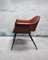 Italian Wood, Iron, & Leatherette Chair by Carlo Ratti, 1950s, Image 2